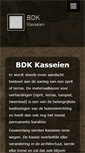 Mobile Screenshot of bdk-kasseien.be